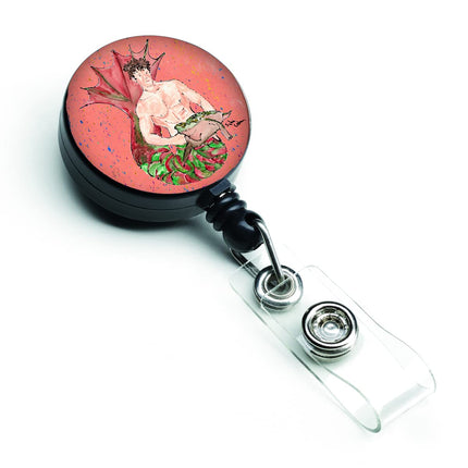 Caroline's Treasures Merman Retractable Badge Reel
