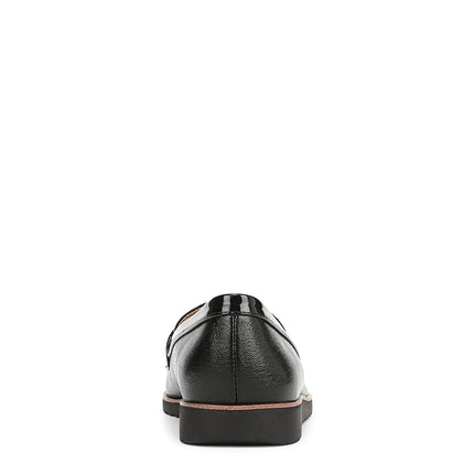 LifeStride Women's Zee Loafer, Black-dm, 6.5 Wide