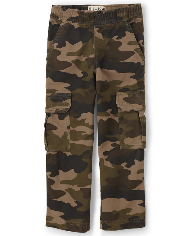 The Children's Place Boys' Pull on Cargo Pants, Fl