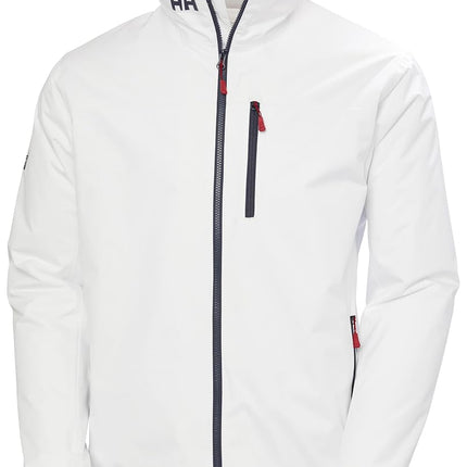 Helly Hansen Men's Crew Midlayer Jacket, White 2.0