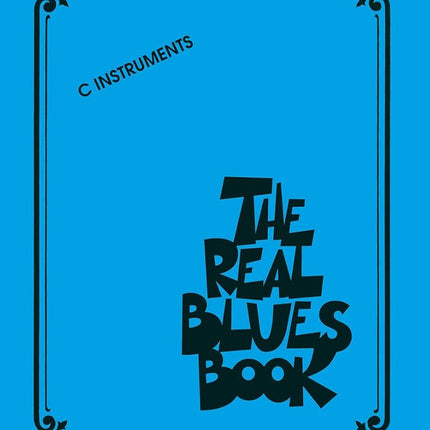 The Real Blues Book: C Instruments [Plastic Comb] 