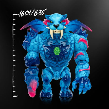 MrBeast Lab Apex Beast Panther Collector Figure, Standing at 6.25Inches/15.8cm Tall, with Extreme Detailing, Premium Packaging, 13 Points of Articulation and Chomp Jaw, 2 to Collect