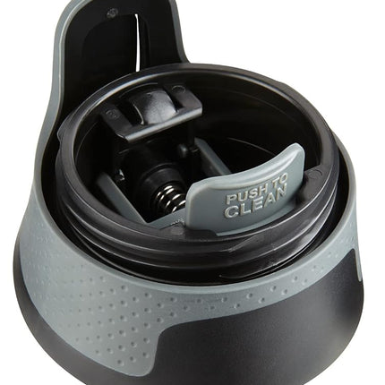Contigo West Loop Autoseal Travel Mug, Stainless Steel Thermal Vacuum Flask, Leakproof Tumbler, Coffee Mug with BPA Free Easy-Clean Lid, 470 ml, Black