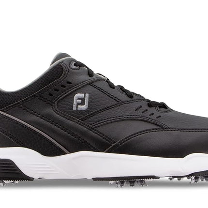 Footjoy Men's Sneaker-Previous Season Style Golf Shoes, Black, 11 Wide