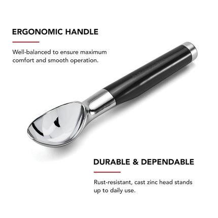 Cuchara para helado KitchenAid Classic, talla única, negro 2