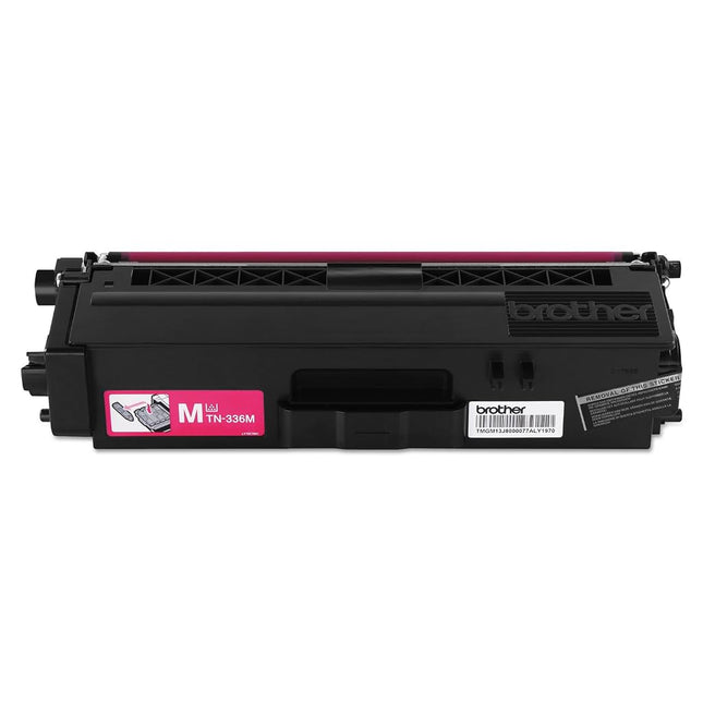 Brother TN-336M laser toner & cartridge - laser toner & cartridges (Magenta, Laser, Brother, HL-L8250CDN, HL-L8350CDW, HL-L8350CDWT, MFC-L8600CDW, MFC-L8850CDW, ISO/IEC 19798, Black)