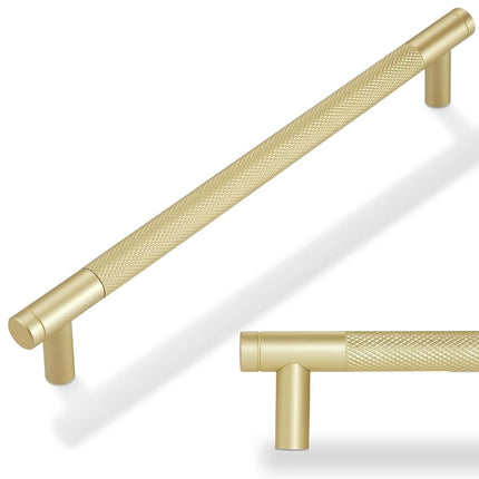 POVEFONK 10 Pack 7-1/2 inch(192mm) Brushed Brass K