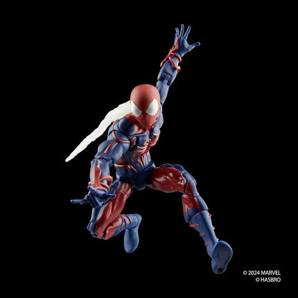 Marvel Legends Series Spider-Man Unlimited, Retro Comics Collectible 6-Inch Scale Action Figure