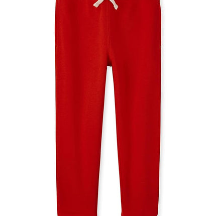 Pantalones deportivos jogger de polar activos para niños de The Children's Place, rojo, XXG