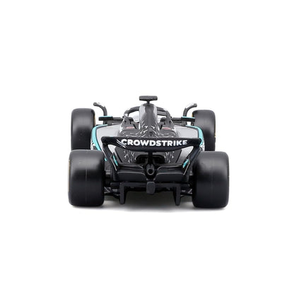Bburago Mercedes-AMG W16 2025#63 Russell Diecast 1:43 Model Car with Display Case and Base Detailed F1 Mercedes Replica Officially Licensed, Recommended Age 14+ Years