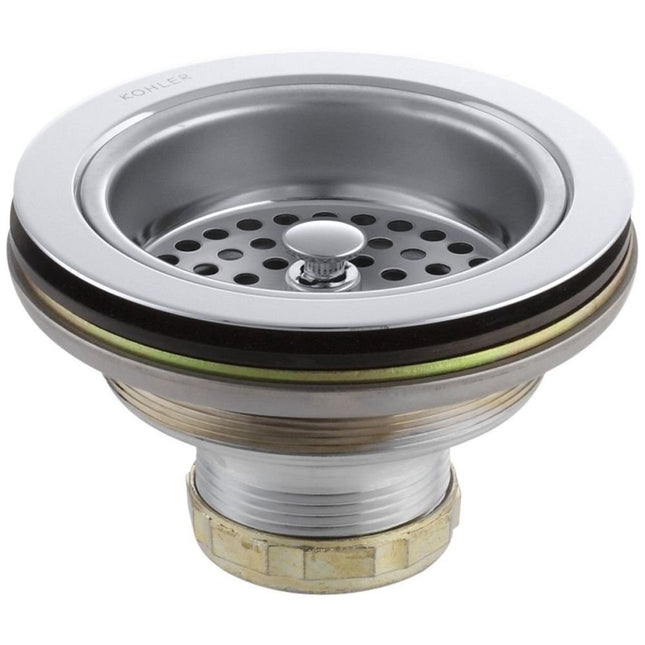 Kohler 8799-CP Duostrainer Sink Strainer, Chrome, 