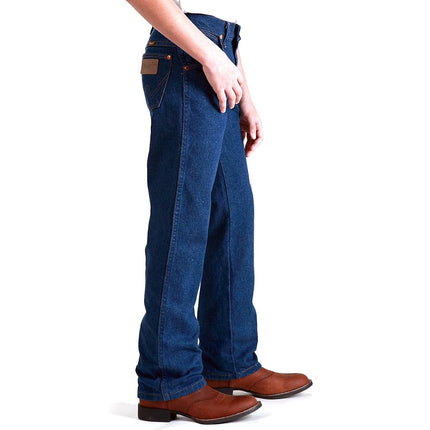 Wrangler Boys' 13MWZ Cowboy Cut Original Fit Jeans, Prewashed Indigo, 12