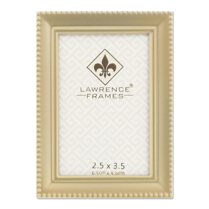 Lawrence Frames Antique Brass 4x6 Hinged Triple Pi