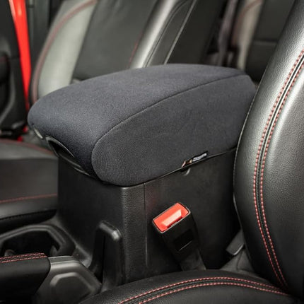 Rugged Ridge 13108.02 Center Console Cover, 2018-Current Jeep Wrangler JL & Gladiator, Black