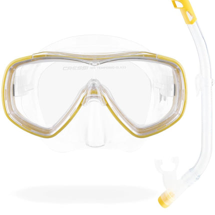 Cressi Ondina & Top Jr, Clear/Yellow