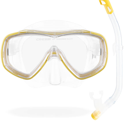 Cressi Ondina & Top Jr, Clear/Yellow