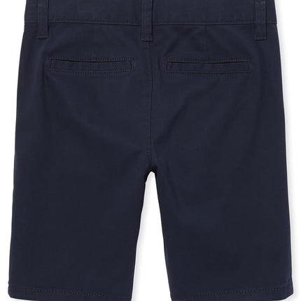 The Children's Place Girls' Chino Shorts, Tidal 2 Pack, 4 Plus