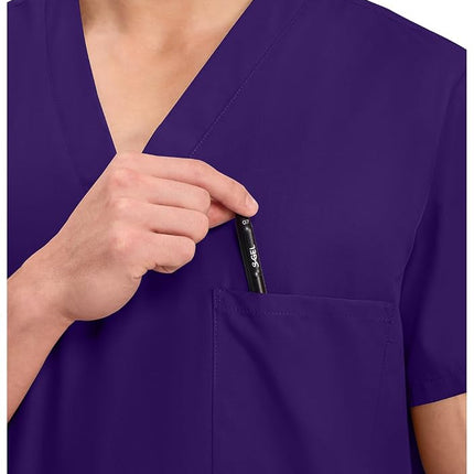 CHEROKEE WW Originals Scrubs for Women and Men Unisex V-Neck Scrub Top