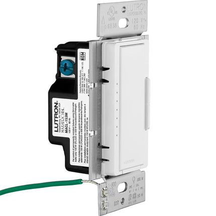 Lutron Maestro LED+ Dimmer Switch Kit for Dimmable LED, Halogen and Incandescent Bulbs, 150W/3-Way or Multi-Location, MACL-153M-RHW-LA, Light Almond