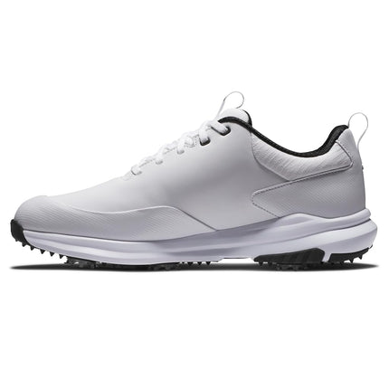 FootJoy Men's Tour Rival Golf Shoe, White/White/Black, 8 X-Wide