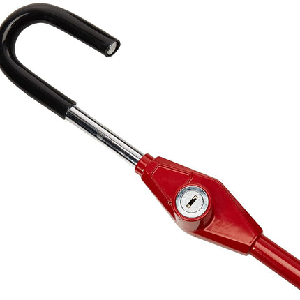 Winner CL303 Dr. Hook Pedal to Steering Wheel Lock, Red