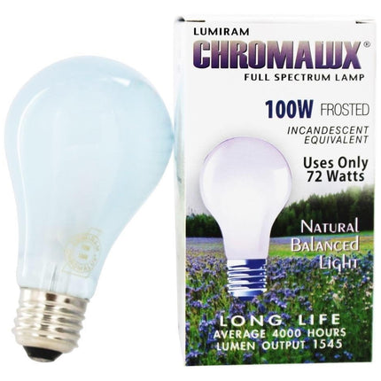 Chromalux H&PC-67531 Light Bulb Frosted Full Spect