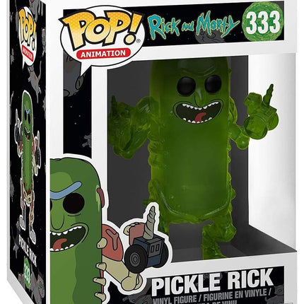 Funko POP: Pickle Rick - Rick and Morty Vinyl Figure - FYE Exclusive #333