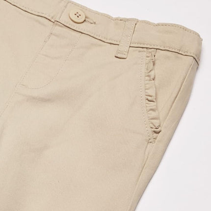 The Children's Place Girls' Skinny Chino Pants, Bisquit, 12 Slim