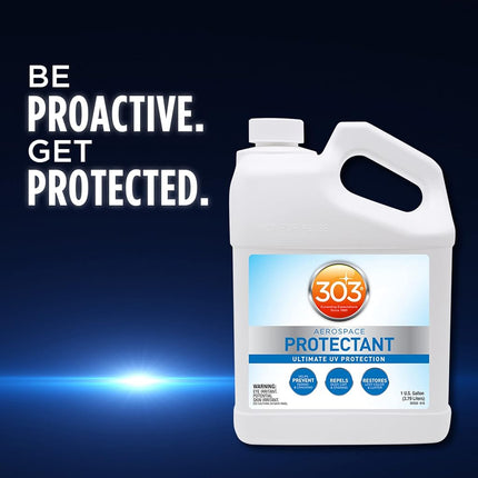 303® Aerospace Protectant - Provides Superior UV Protection, Helps Prevent Fading and Cracking, Repels Dust, Lint, and Staining, Restores Lost Color and Luster, (30313) 946 ml