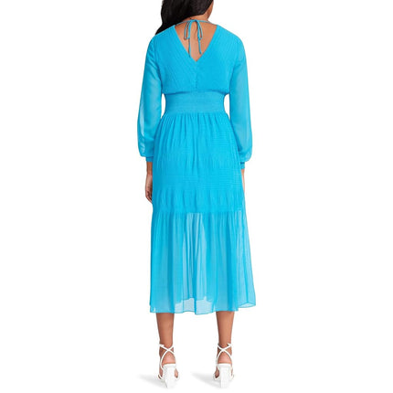 Steve Madden Apparel Vestido Nylah para mujer, Blue Danube, M
