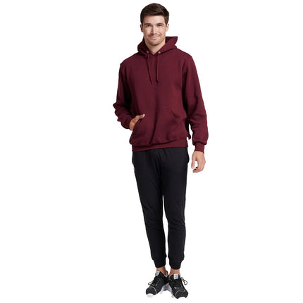 Russell Athletic Men's Dri-Power Fleece Sweatshirts, Moisture Wicking, Cotton Blend, Relaxed Fit, Sizes S-4x, Maroon, XL