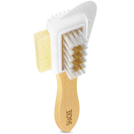 Suede & Nubuck Leather Brush Cleaner Parent, White