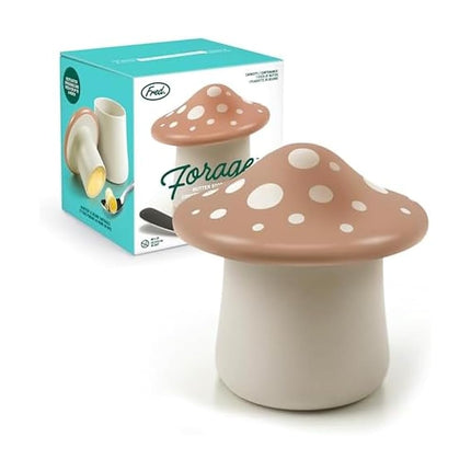 Genuine Fred Butter Storage, Mushroom Shaped, Cera