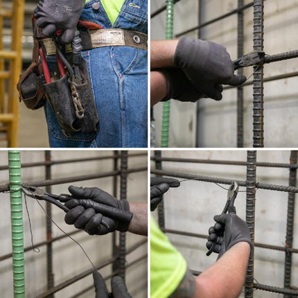 Klein Tools M200ST Plier Cushion Grip Kit with Heat Shrink Bands, Made in USA, use with Klein Slim-Head Ironworker's Pliers Cat No. 201-7CST, 2-Pack