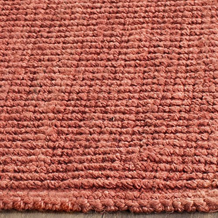 Safavieh Natural Fiber Indoor Hand Made Rectangle Area Rug, Natural Fiber Collection, NF447, in Rust, 91 X 152 cm for Living Room, Bedroom or Any Indoor Space