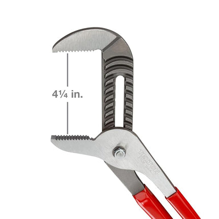 TEKTON 37526 4-1/4-Inch Capacity Tongue and Groove Pliers, 16-Inch
