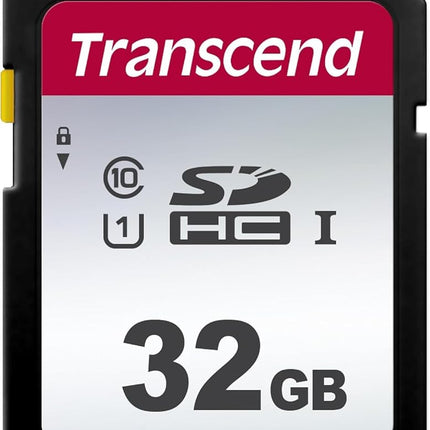 Transcend SDC300S 32GB SDHC Class 10 U1 Memory Car