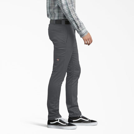 Dickies Men's Skinny Fit Work Pants, Charcoal, 38W x 30L
