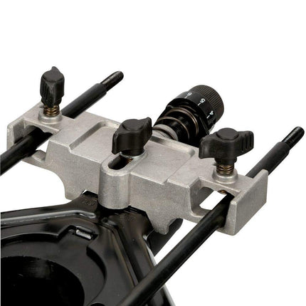 DEWALT Universal Router Edge Guide with Dust Collection, Fine Adjustment, Vacuum Adaptor (DW6913)