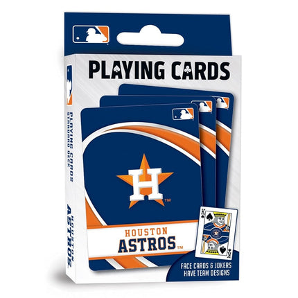 Cartes à jouer officielles MasterPieces Houston Astros