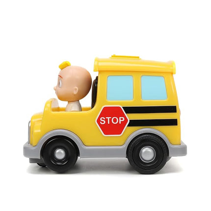 Jada Toys Cocomelon Autobús Escolar de 7.5" RC, Carro a Control Remoto, Juguetes para Niños