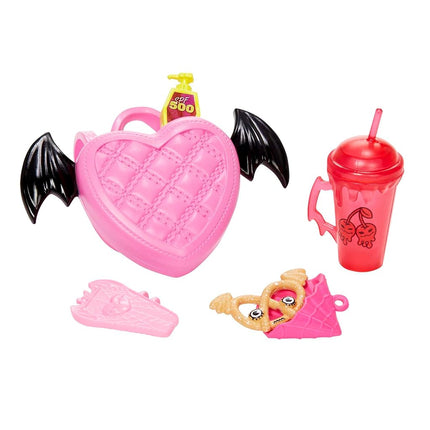 Monster High Doll, Draculaura with Accessories and Pet Bat, Posable Fashion Doll with Pink and Black Hair