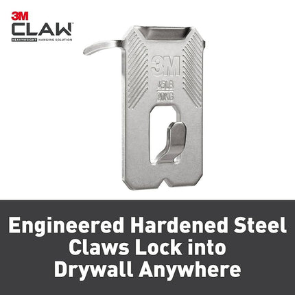 3M Claw Strong Durable Drywall Picture Hanger (1 Pack, 3 Count)