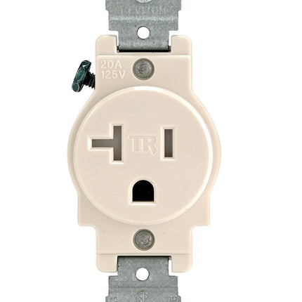 Leviton T5020-T 20-Amp, 125 Volt, Narrow Body Sing