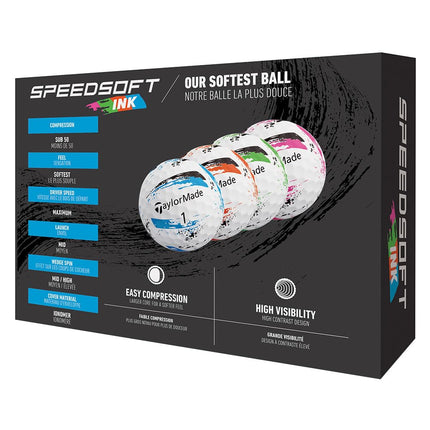 TaylorMade Golf Speed Soft Ink Multi-Pack Golf Balls