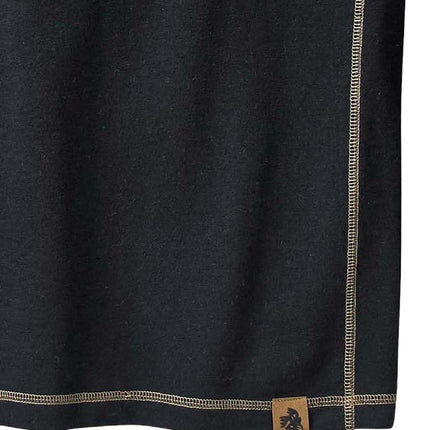 Legendary Whitetails Men's Maverick Slub Henley Shirt, Black, XXXXL