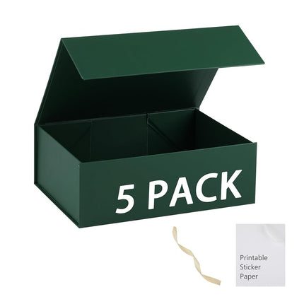 MUMUPACK Green Gift Box,13x11x5.3 Large Gift Boxes