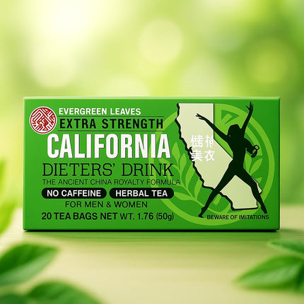 3 CAJAS de TÉ EXTRA FUERTE CALIFORNIA DIETER DRINK (1.76 OZ)