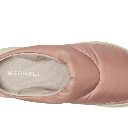 Merrell Women's Hut Moc 2 Quilted Slide Slipper, Adobe Rose, 6