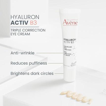 Avene Hyaluron Activ B3 Anti Aging Eye Cream with Hyaluronic Acid